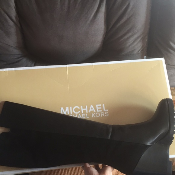 women's Michael Kors Ciara wedge knee high boots - Picture 1 of 3